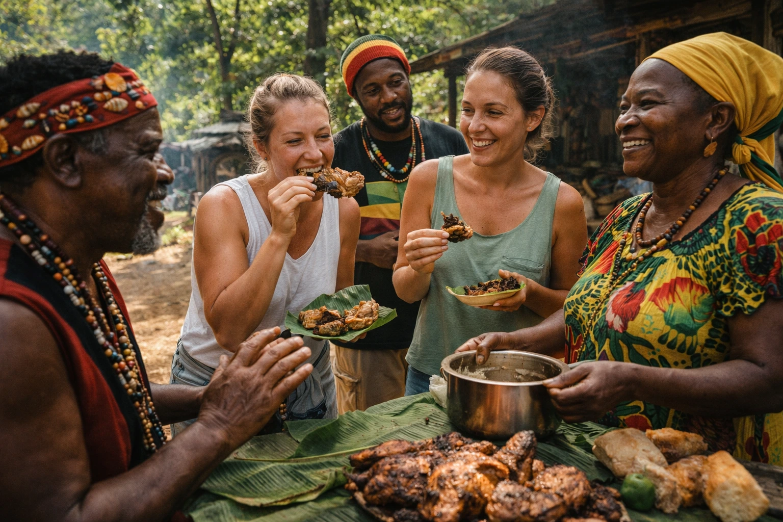 Culture and culinary tour experience in Portland Jamaica with local guides