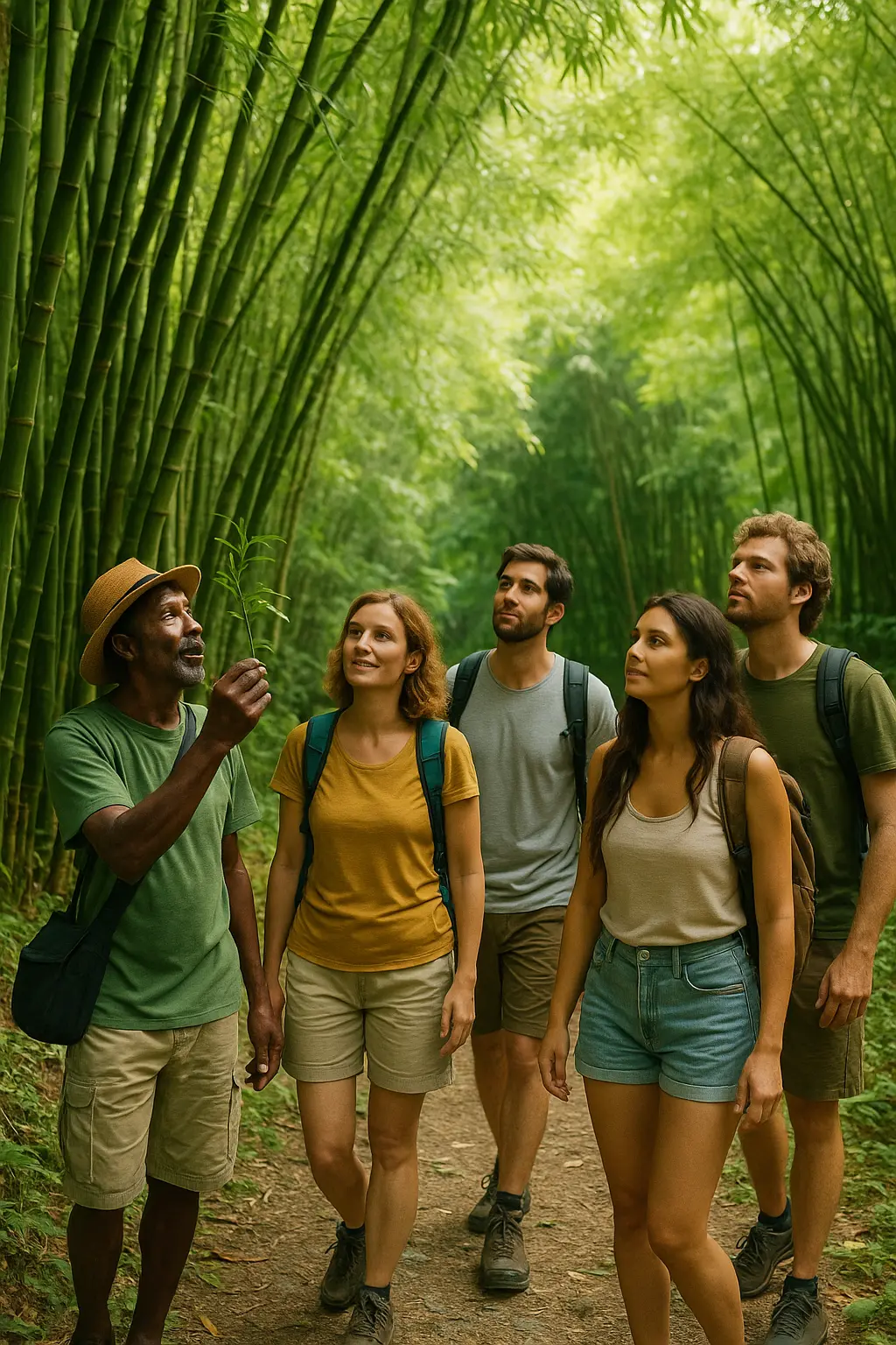 Eco walks Jamaica – guided nature tour in Portland bamboo forest